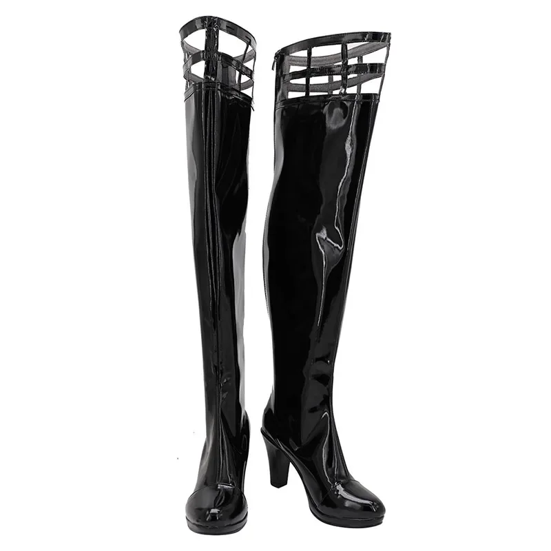 RT01 Yor Forger Cosplay Fantasy Shoes Boots Anime Family of Spy Disguise Costume Accessories Women Cosplay Roleplay Fantasia*Jk2