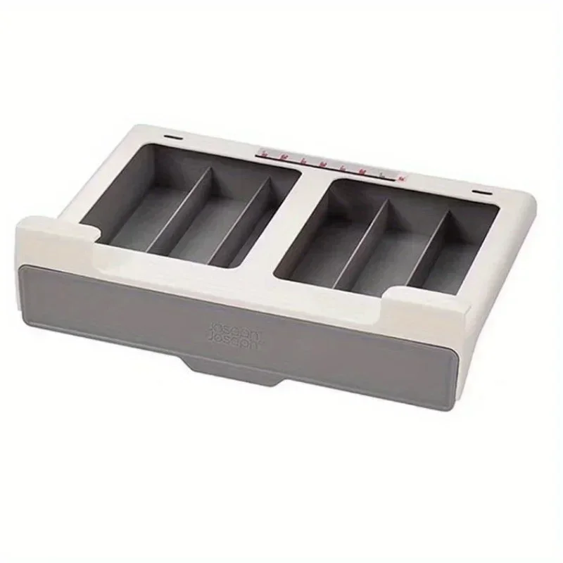 1pc 6 Grid Capsule Coffee Tea Bag Organizer Small Drawer Organizer Box No-Punch Space-Saving Storage Boxes  Capsule Holder