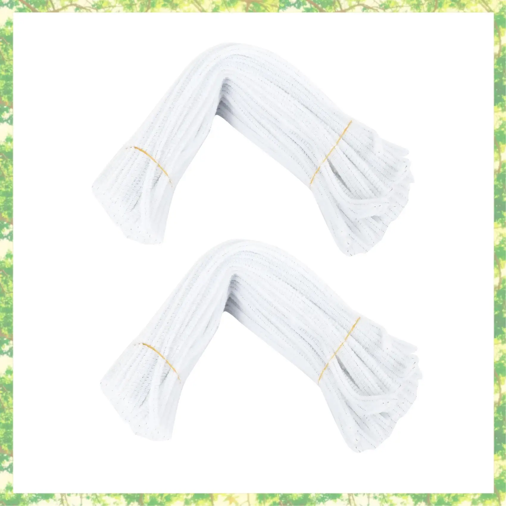 

T84C-200 Pcs 30Cm Creation Pipe Cleaners, White