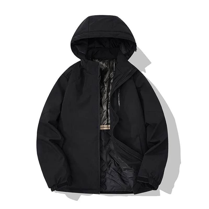 سميكة الدافئة زوجين سترة عالية الجودة موضة الاتجاه لطيف تنوعا سترة الخريف الشتاء المشي لمسافات طويلة التخييم يندبروف