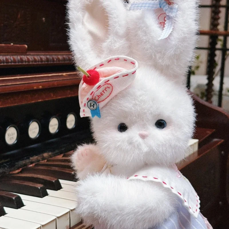 Original kayce urso a pastelaria oceânica chef coelho boneca de segurança calmante animal de pelúcia bonito caixa premium presente de aniversário das meninas