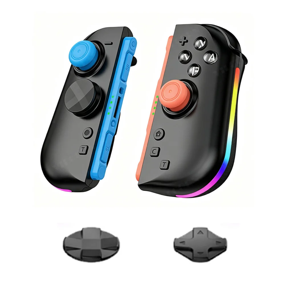 Magnetyczny bezprzewodowy kontroler do Switch 2, funkcja aktywacji jednym przyciskiem, podświetlenie RGB, czujnik Halla, joystick 3D, tryb Turbo, programowalne przyciski z tyłu. — 2