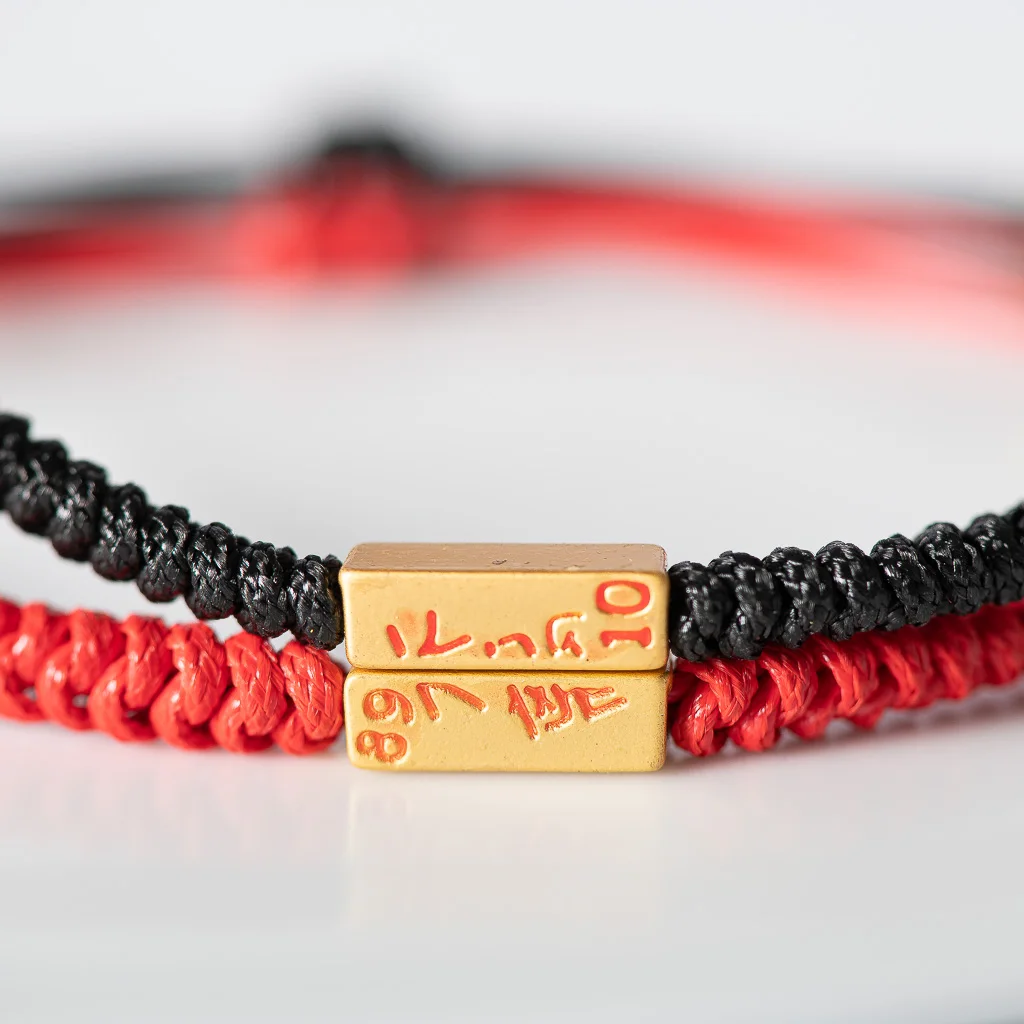 2 Pieces Hand-knitted lovers\' bracelets Fashion Jewelry hand-made DIY bracelet #KY423