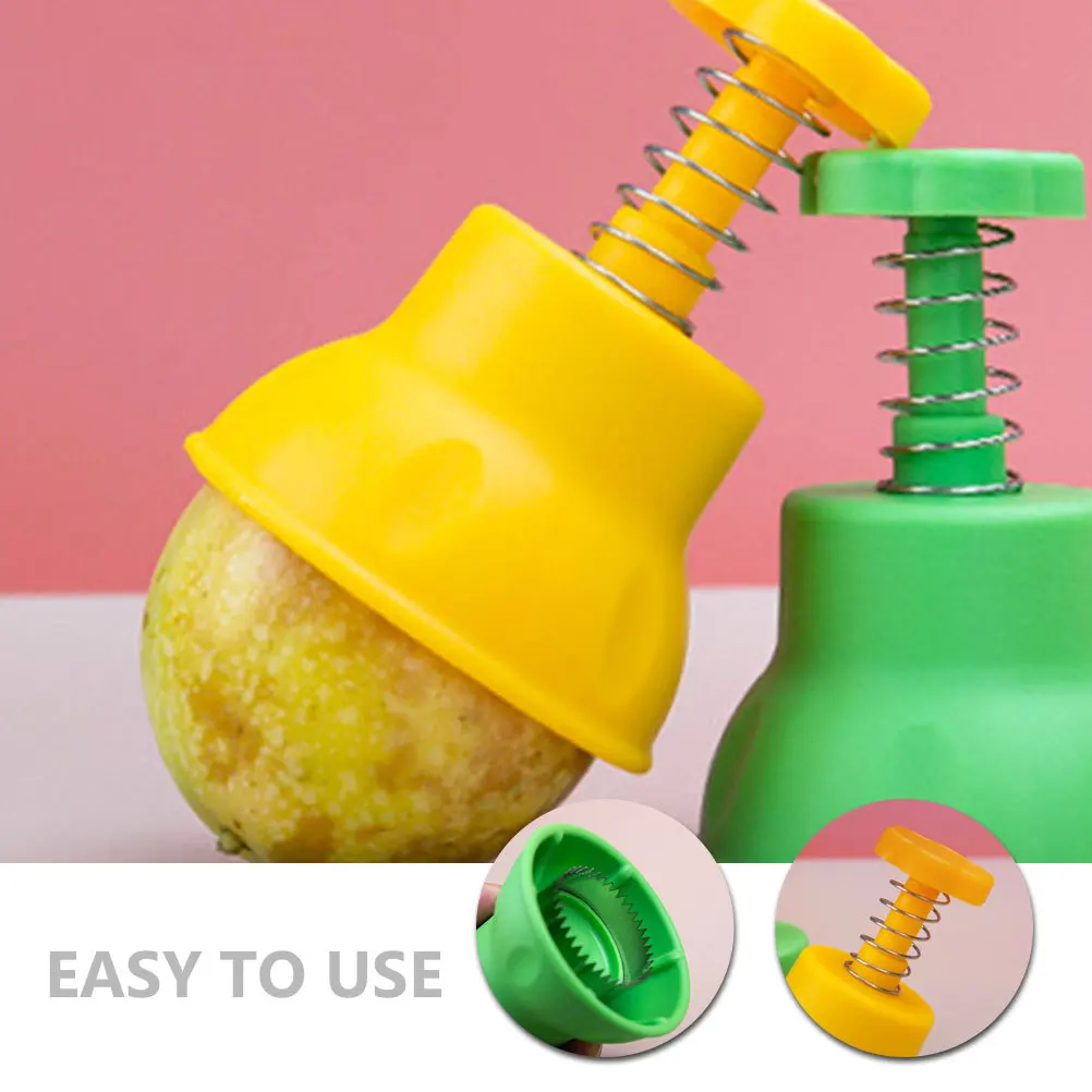 

2pcs Peeler Manual Mangosteen Extractor Kitchen Gadget For Passion Fruit Orange Peeling Use Peelers Multifunctional