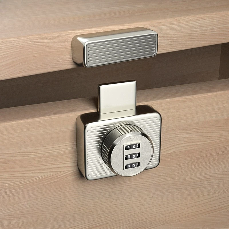 

Комбинированный замок для дверей шкафа без сверления, болтовый замок для поверхностного монтажа, регулируемые замки для ящиков для двери шкафа для обуви