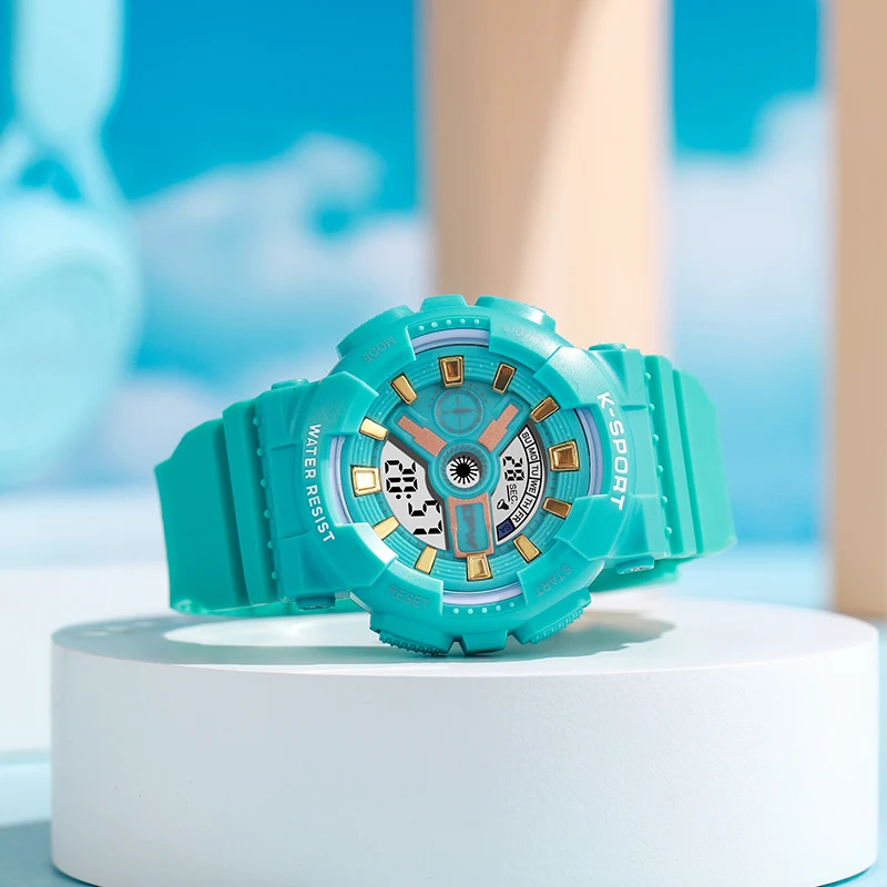 Youthful Fashion Digital Sports Watch for Boys And Girls Electronic Plastic Watch for Middle High School Students And Teenagers