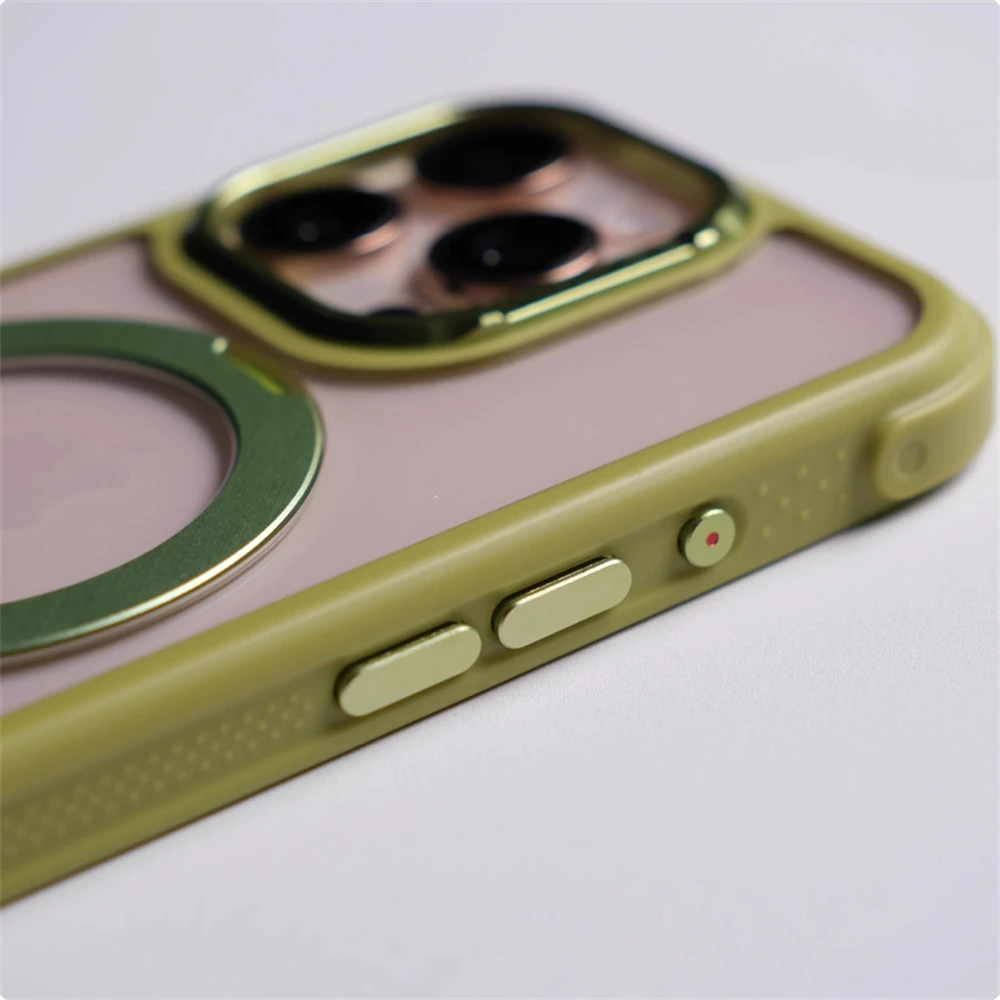 360 °   Magnetyczny, obrotowy uchwyt, etui odporne na wstrząsy do iPhone'a 17 16 Pro Max 15 14 13, przezroczyste, kompatybilne z bezprzewodowym ładowaniem MagSafe. — zdjęcie produktu 6