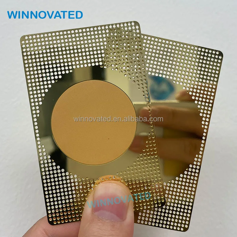 Customized product Custom Membership Digital Tap Blank Business Metal Card NFC - Image 3