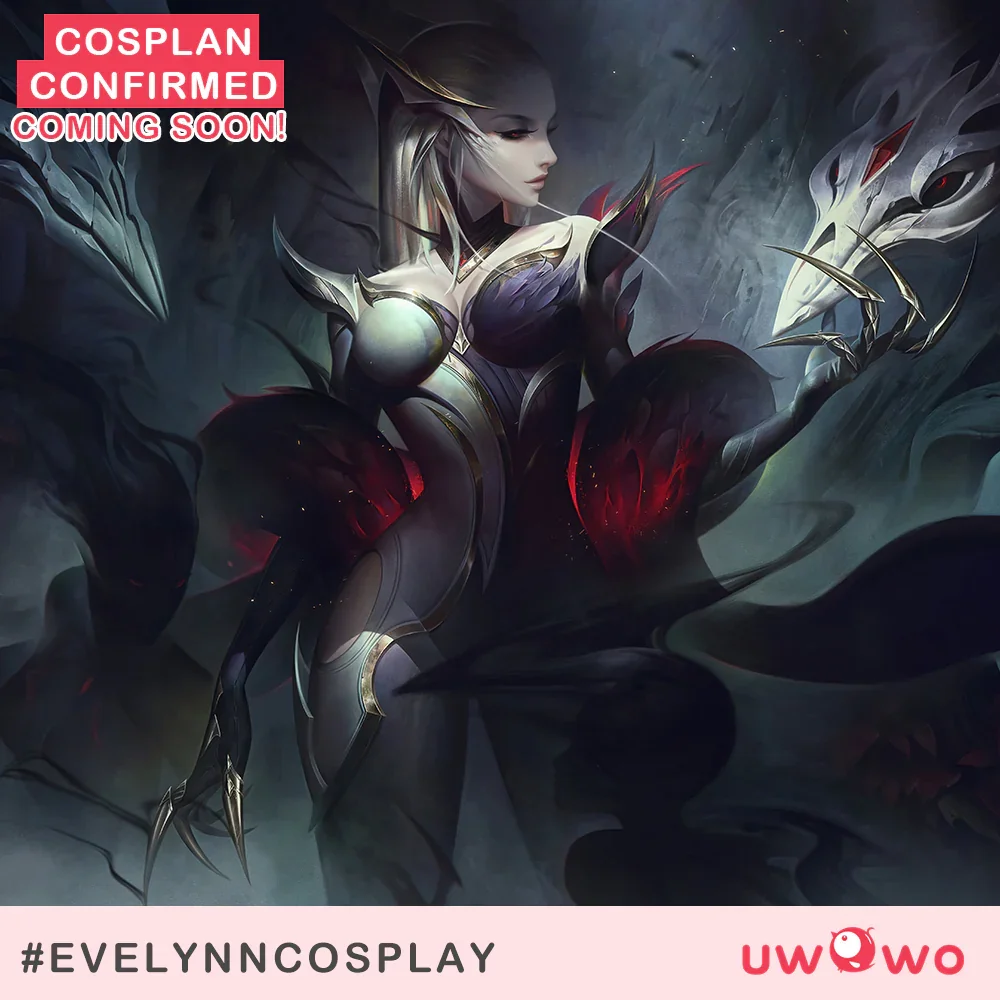 PREVIEW UWOWO League of Legends/LOL: Coven Evelynn Cosplay Costume