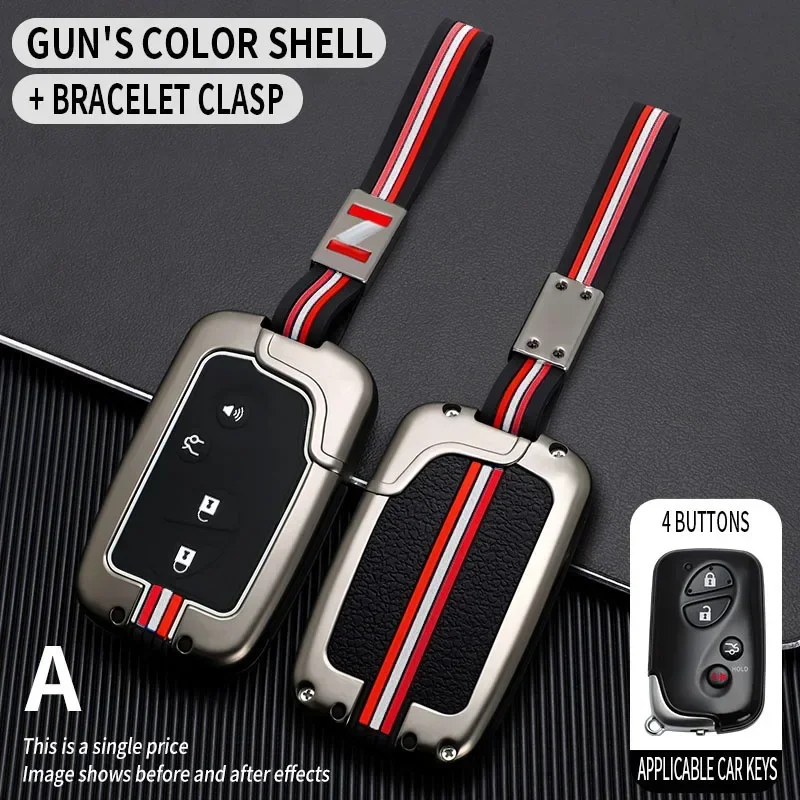 Car Key Cover Case Shell for Lexus IS250 IS300C RX270 GX460 ES240 ES350 LS460 GS300 450h 460h