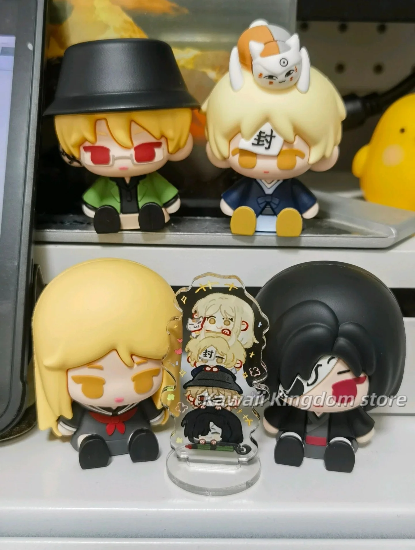 ناتسومي ريكو ناتوري شويتشي ماتوبا سيجي أنيمي بولي كلوريد الفينيل حامل الموقف حلية شخصيات كرتونية تمثال عمل الشكل لعبة المنزل