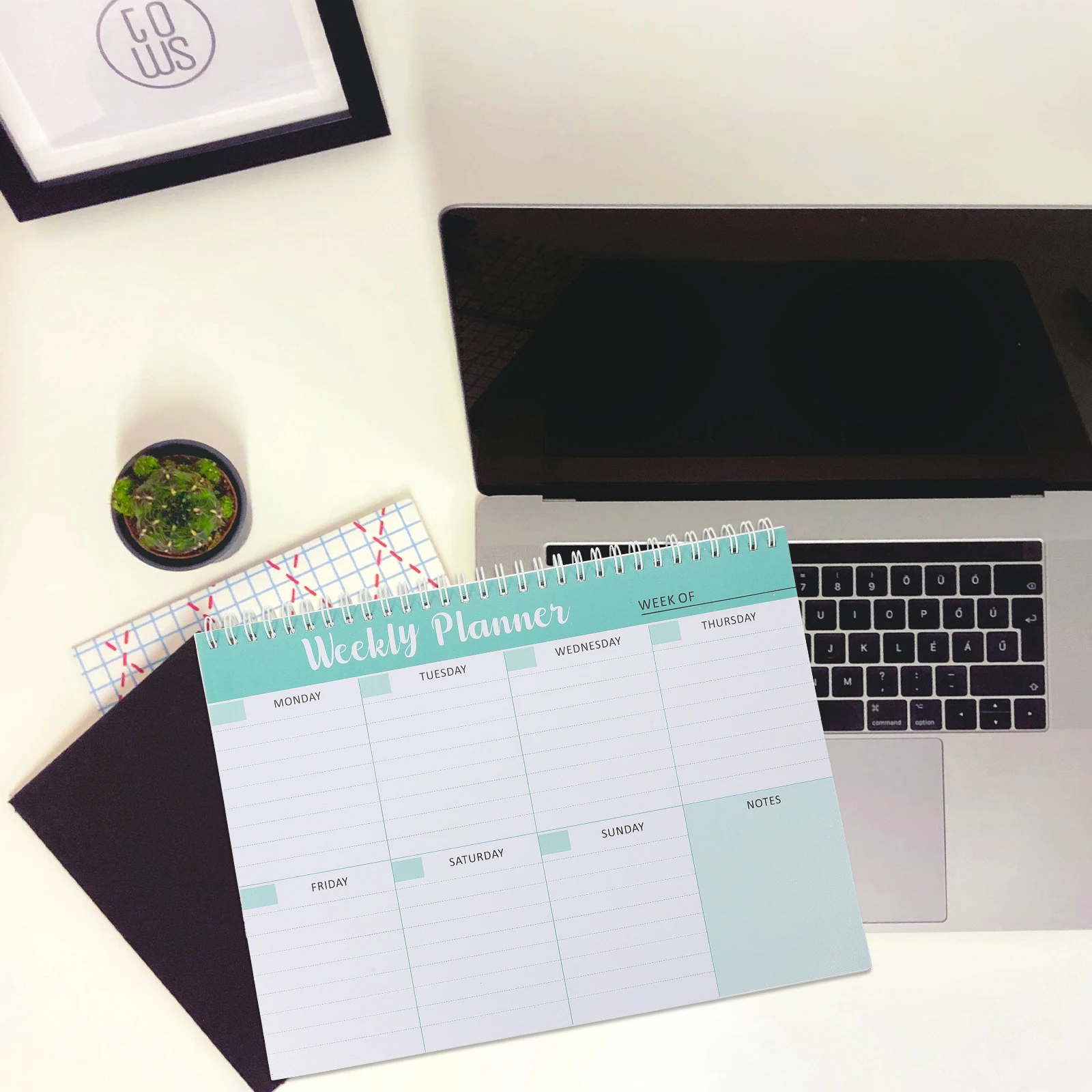 

Weekly Planner Notepad Work Schedule Date Calendar Study Office Homeschool Appointment Gradebook Teachers Todo List Plan Pad