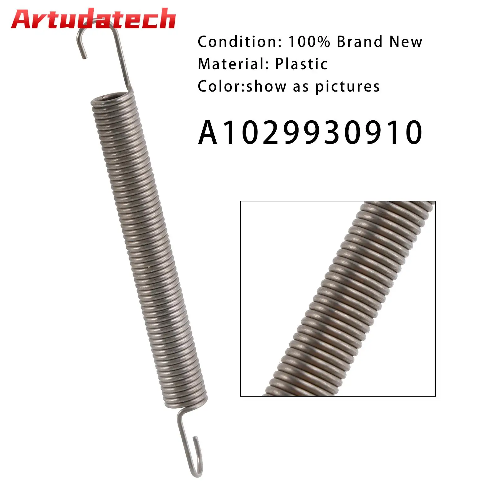 

Artudatech Двигатель Корпус дроссельной заслонки Возвратная пружина A 1029930910 Для Mercedes M102 Автомобильные аксессуары
