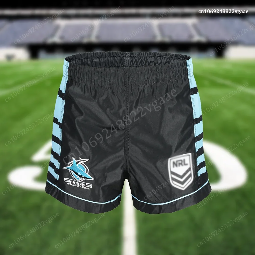 Australia Cronulla Sutherland Rugby Jersey Men NRL Jersey Sharks Jersey Shorts Training Uniform For Kids family matching