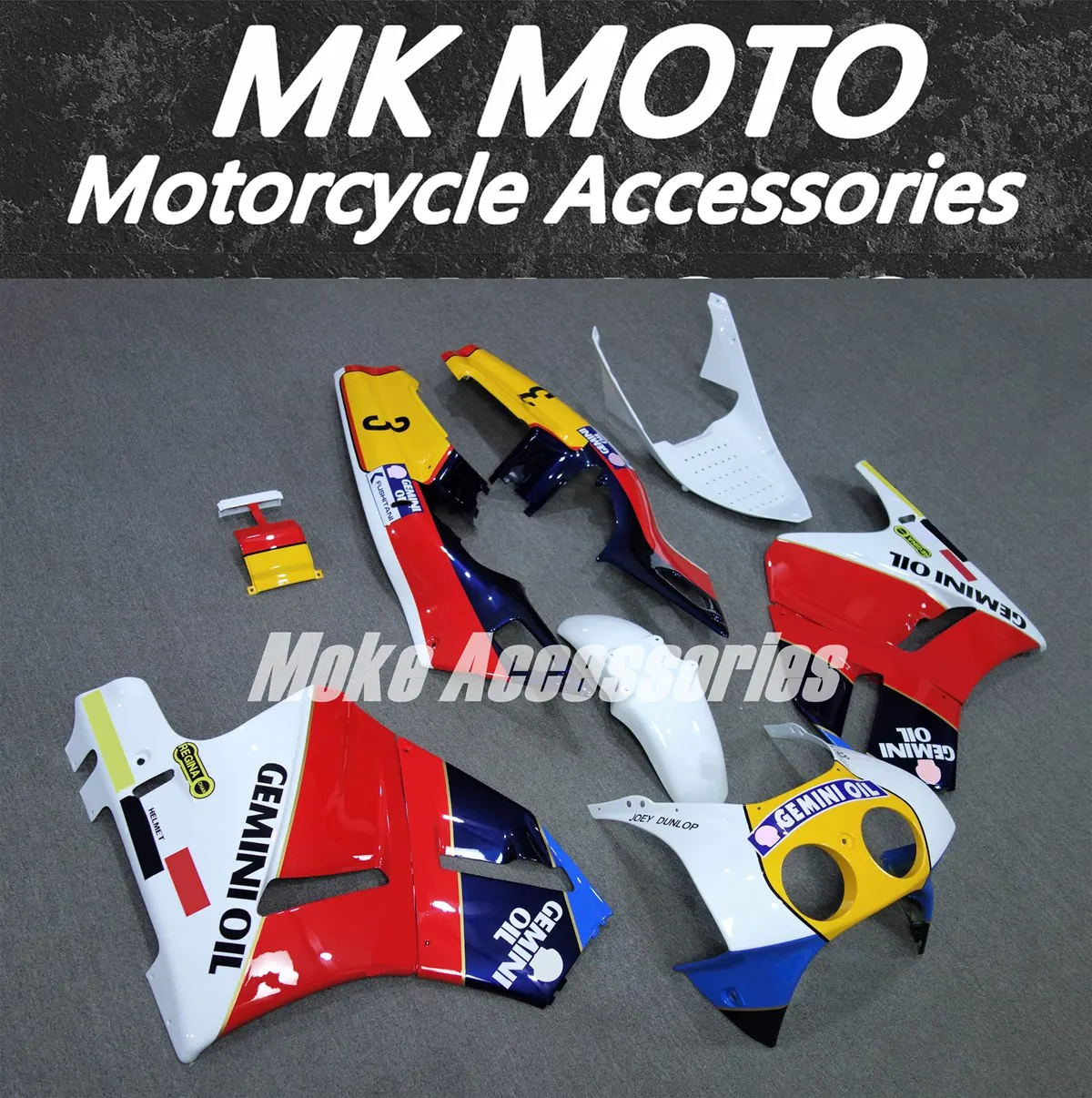 

Комплект обтекателей для VFR400 NC30 1989-1990 V4, высококачественный литой комплект обвеса, красный, белый, синий