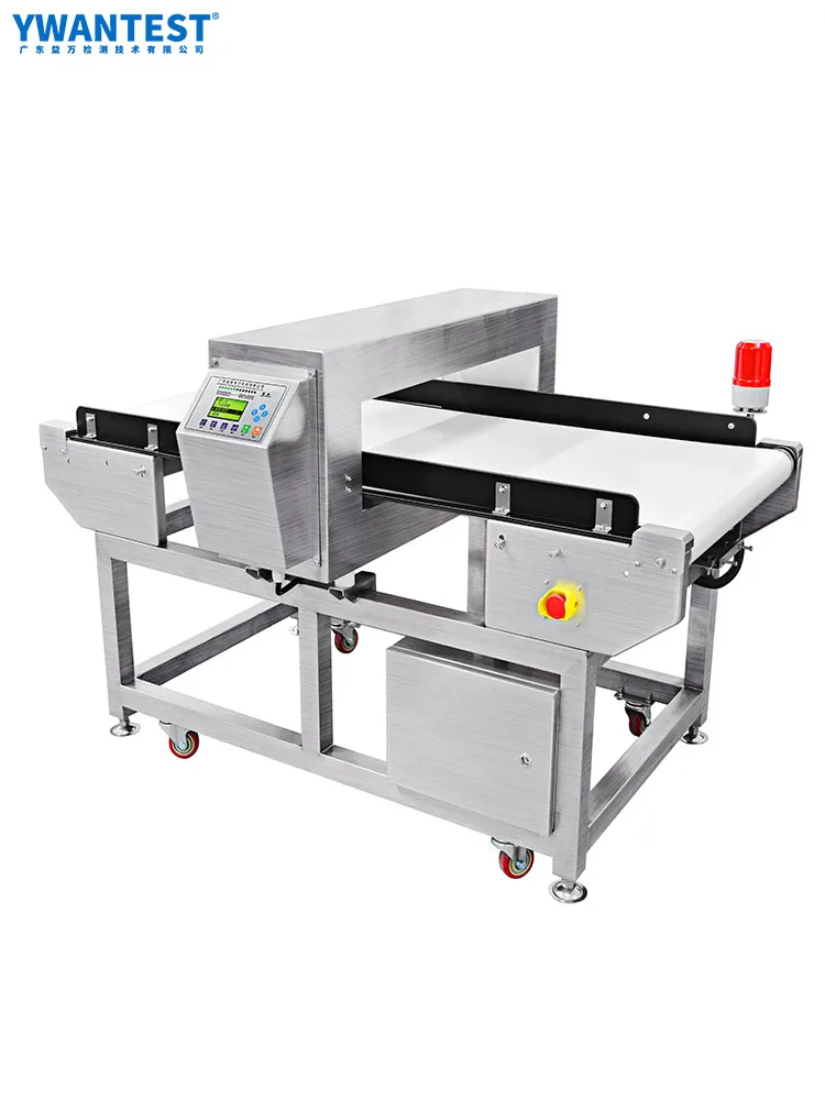 Food Metal Detector 818 With Smart LCD Screen High Accuracy Food Conveyor Belt For Industry Food