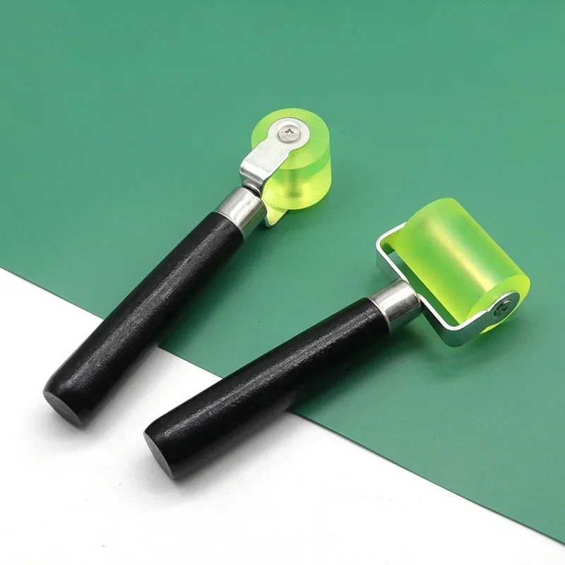 1PC Rubber Seam Roller Wallpaper Roller Car Sound Deadener Application Rolling Wheel Stick Mural Pressure Roller