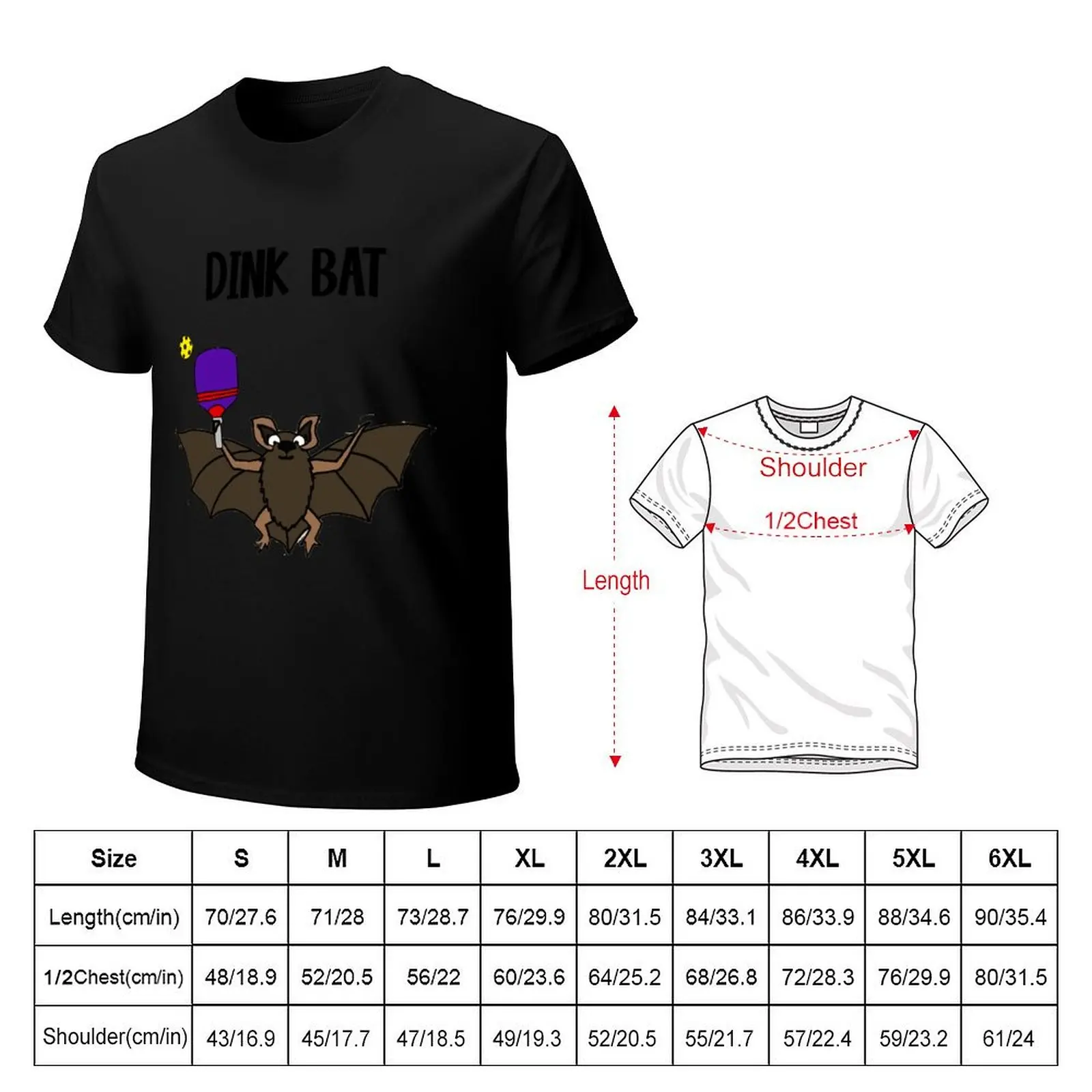 Funny Dink Bat Pickleball Player Pun T-Shirt Holiday Simple Tee Shirt