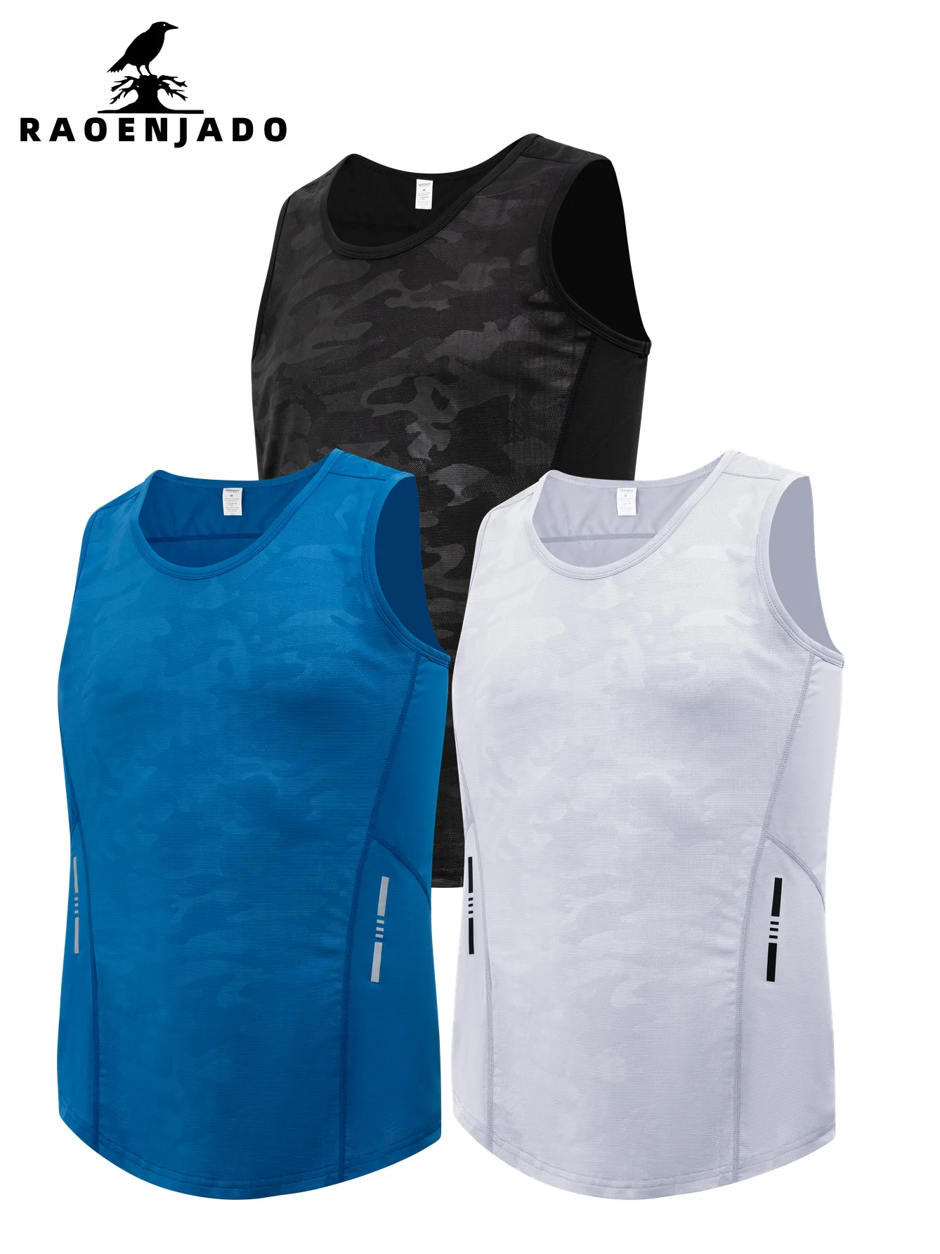 Men's Athletic Vest Lightweight Quick-Dry Outdoor T-shirt Breathable Sleeveless Tank Top Easy Care