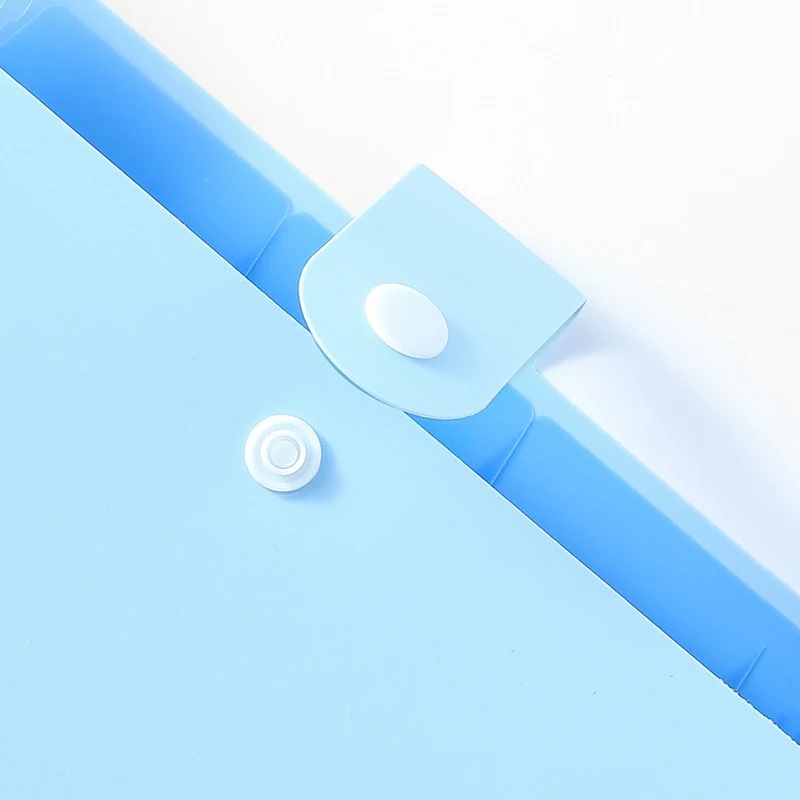 A4 Size Expanding File Folder 5 Pocket Folders For Documents Stationery Portable Paper Organizer For School Office Supplies