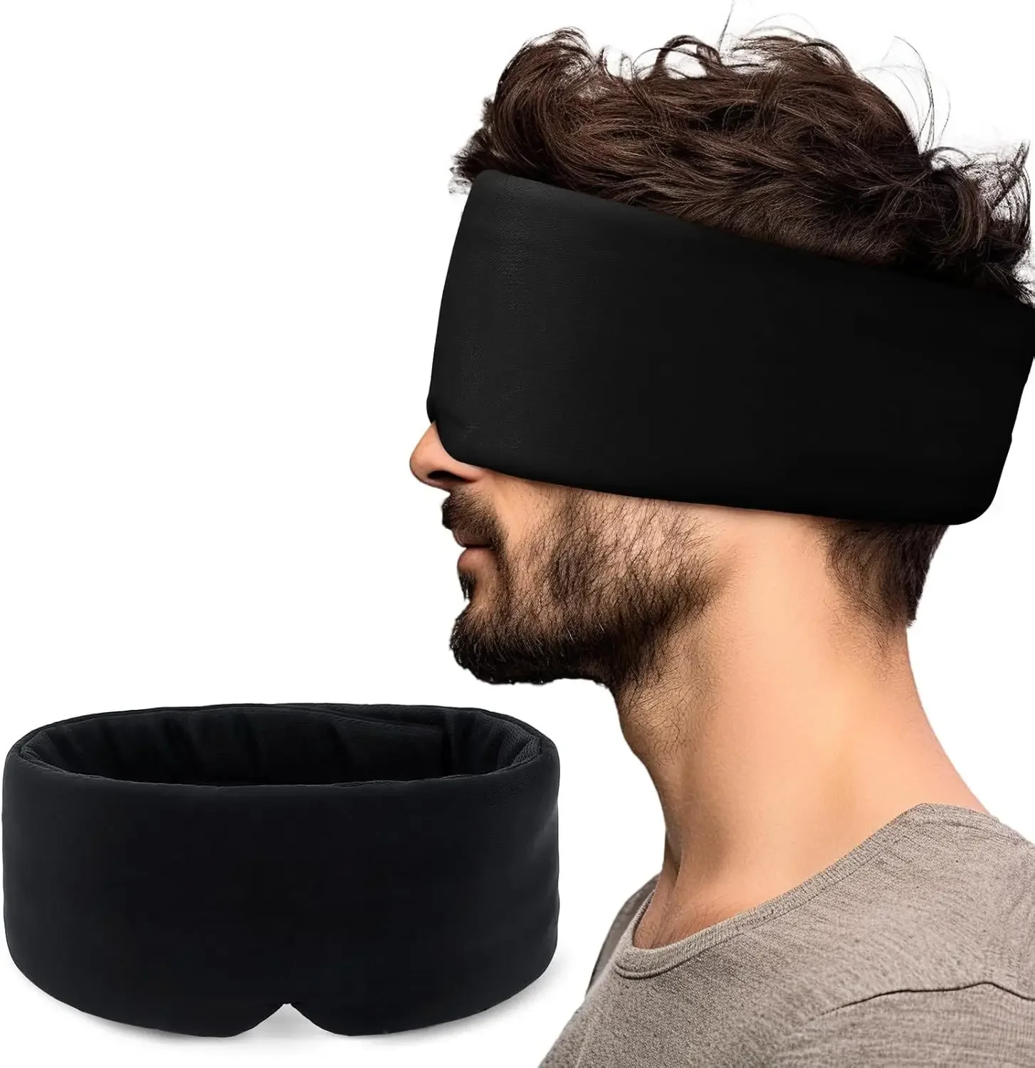Sleeping Mask with Pillows Support Headrest Eye Mask for Sleep Travel Pillows for Eyemask Sleep Neck Pillow