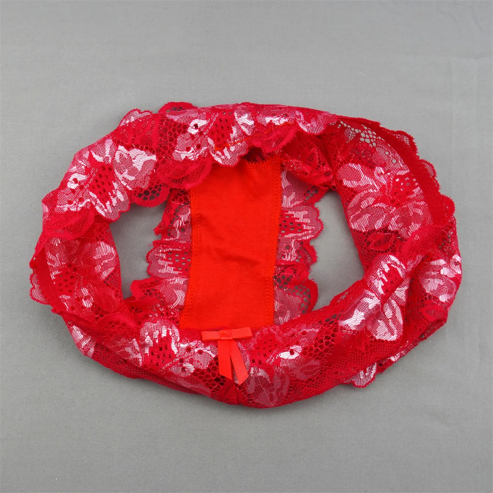 Nové 2023 Průhledné spodní prádlo Dámské sexy krajkové kalhotky Dámské bikiny Bottom Boyshorts Duté dámské květinové boxerky M-XXL - náhled 5