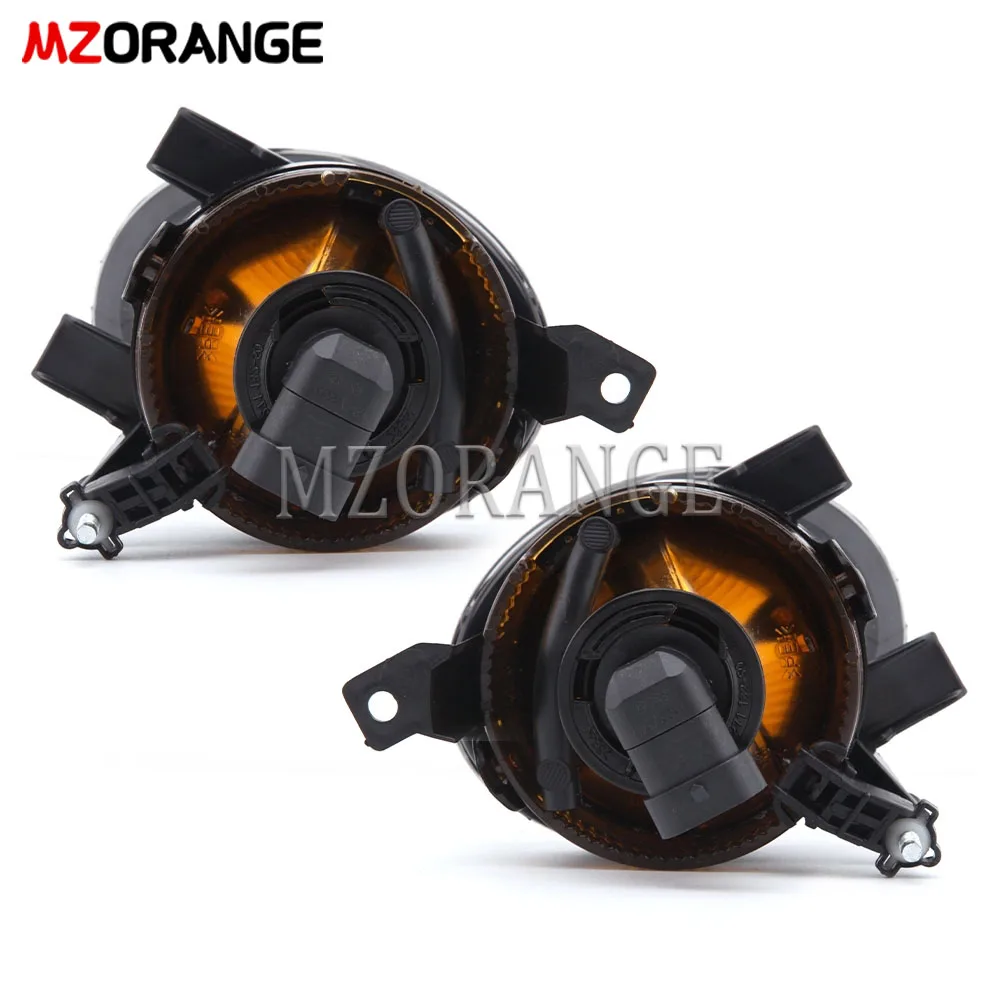 Faros antiniebla LED para coche, lámpara antiniebla cromada para conducción de parachoques delantero halógeno, para VW Jetta V MK5 Sedan 2006-2010