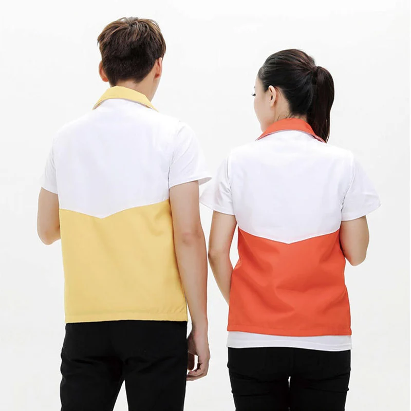 Rally Collective Event Volunteer Vest Activities Advertised Sleeveless Jacket for Men Women Universal Supermarket Work Clothes