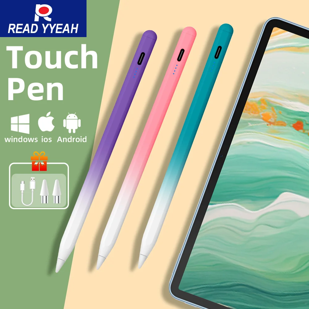

Magnetic Stylus Pen For Apple Pencil Touch Pen For Phone iPad Samsung Huawei Xiaomi Pencil Tablet Mobile IOS Android