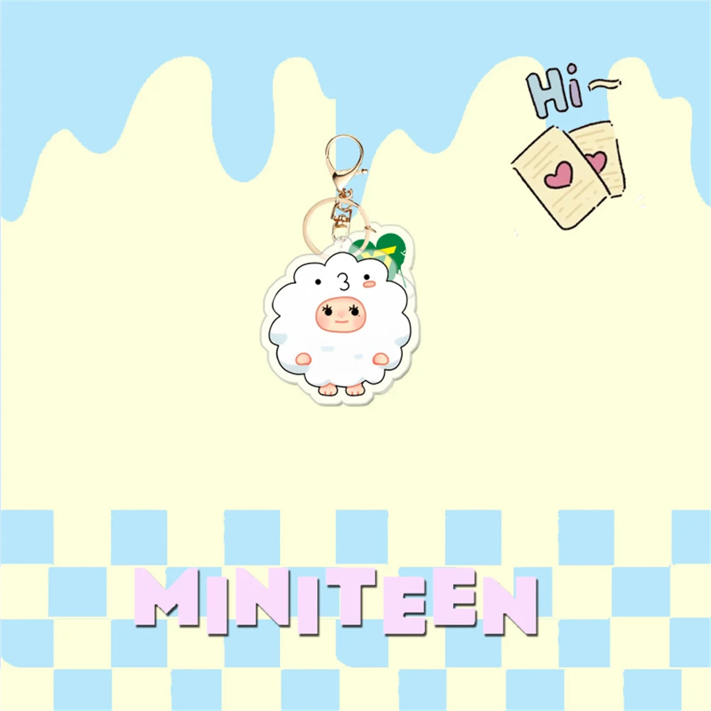 KPOP ST الكرتون كيرينغ MINITEEN لطيف الاكريليك قلادة S.COUPS جوشوا فيرنون هوشي حقيبة المفاتيح اكسسوارات المشجعين جمع هدية #6