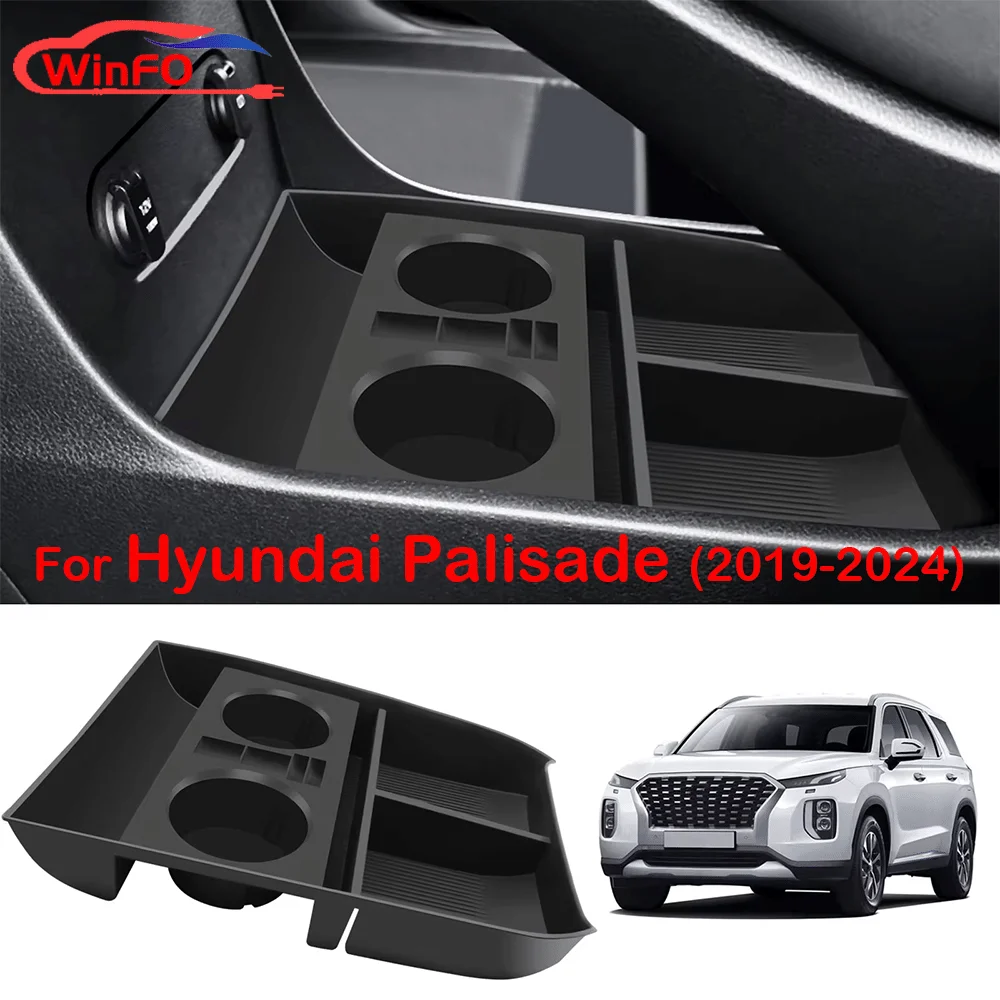 

Center Console Organizer Tray Storage Box Insert Tray for Hyundai Palisade 2019-2024 Interior Accessories