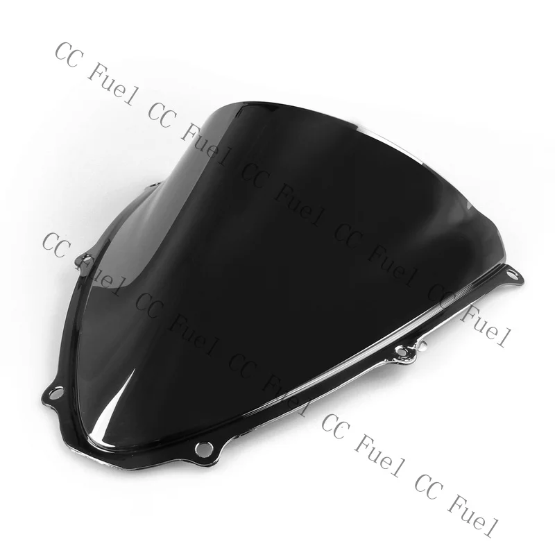 C+ Windshield WindScreen Double Bubble For Suzuki GSXR 600/750 2006-07 K6 Black T9