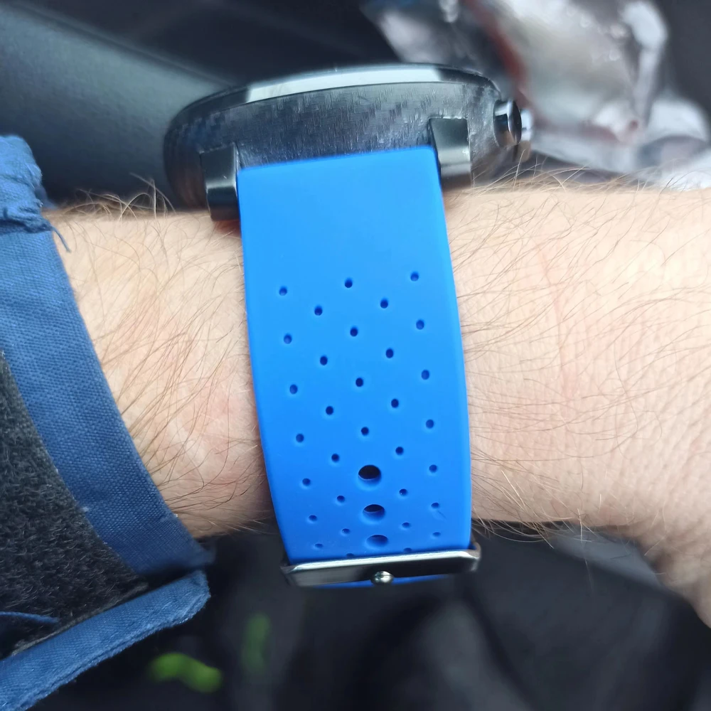 Дышащий силиконовый ремешок 22 мм для SUUNTO RACE RUN/RACE S, браслет для SUUNTO OCEAN/VERTICAL/9 PEAK PRO 5, спортивный ремешок для умных часов