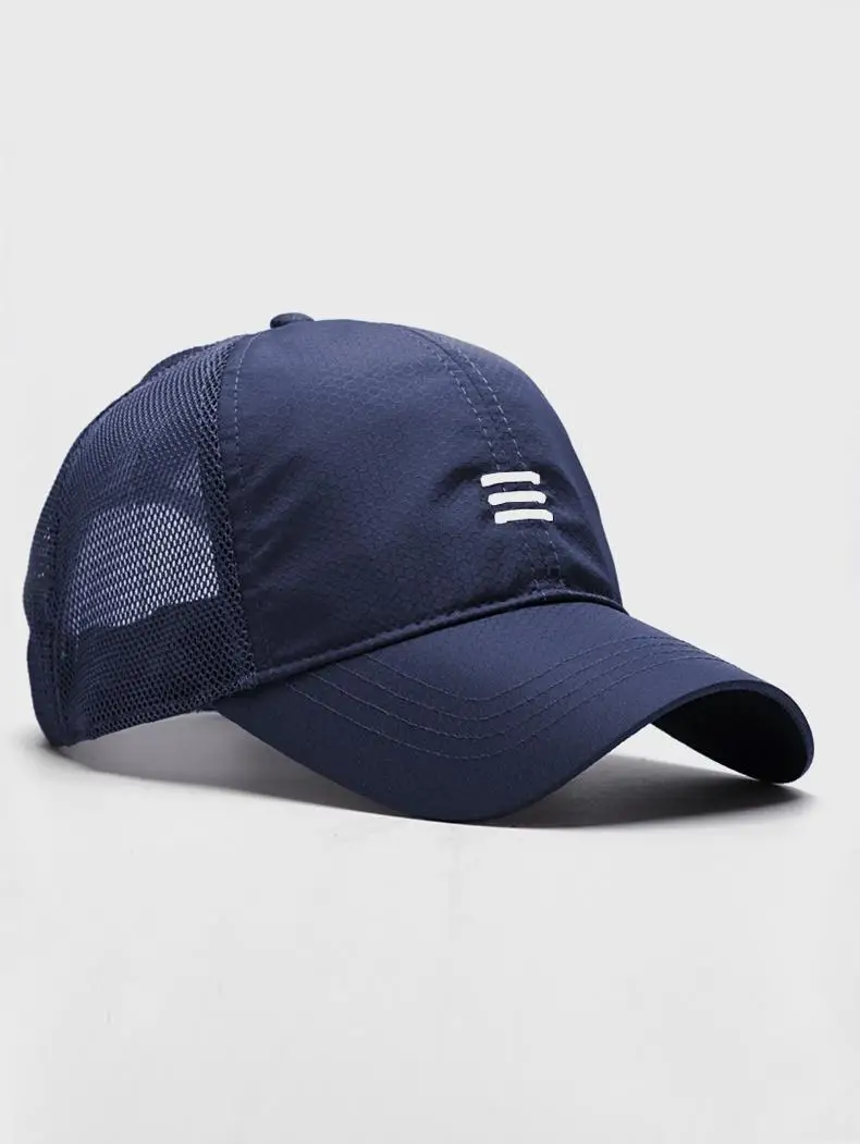 Overs ize Big Head Man Plus Size Baseball Cap Frühling Sommer dünne Stoff Mesh Sonnenhut männlich Snapback m 55-59cm l 60-64cm – Detail 16