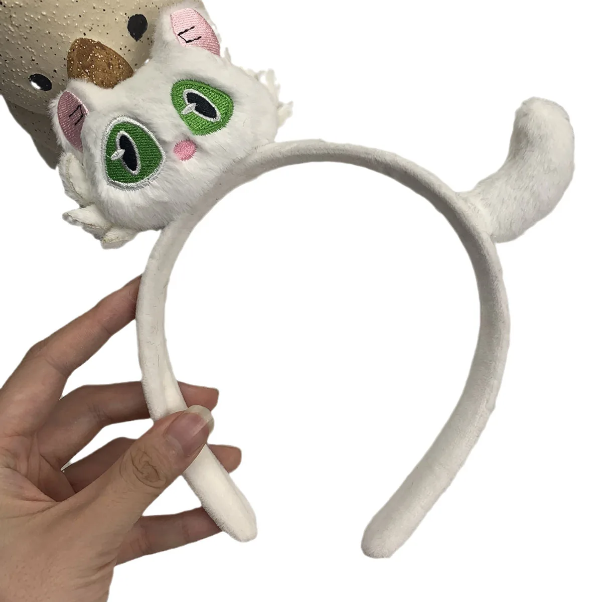YANZAI 3Pcs Cute Creative Cat Hair Bands Funny Cartoon Headdress Cat Super Cute Headband Fashion Hair Accessories