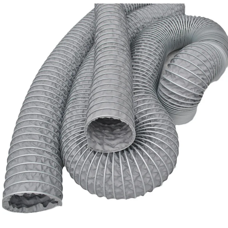 

450 degree clip type high temperature resistant telescopic ventilation hose
