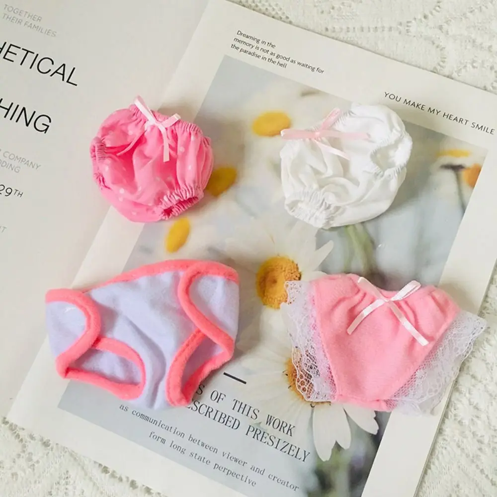 Doll Fashion Clothes Underwear Panties 10cm Cotton Dolls Underpant Knickers 13cm Animal Doll Clothing Accessories