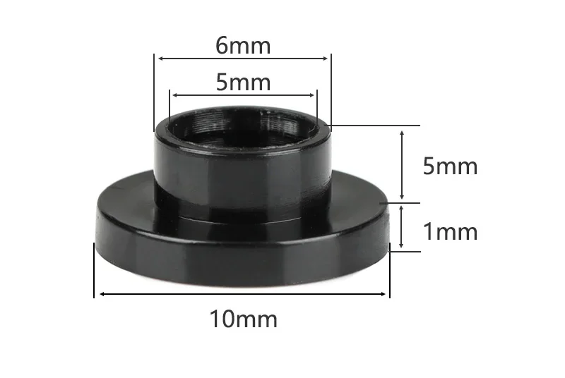 M2 M3 M4 M5 M6 M8-M16 T-förmige Nylon-Unterlegscheibe, Kunststoff-Abstandshalter, konkav, konvexe Schraube, Buchse, Hülse, Isolierung, Dichtung, Dichtungsring