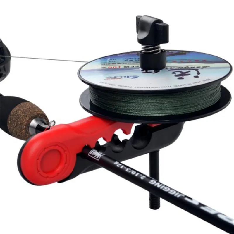 Portable Fishing Line Spooler Smooth Performance Line Winder Adjustable for Spool Fishing Reel Spool Spooler Machine