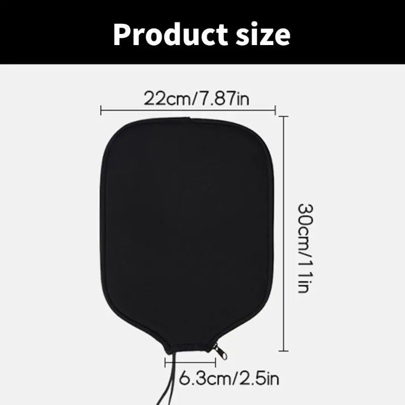 652F غطاء تخزين مجاذيف مضرب Pickleballs لمجاديف Pickball القياسية