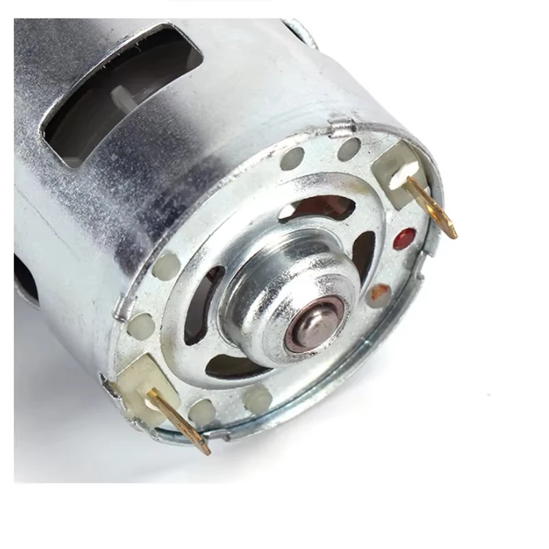 High Power DC Motor Spindle 775 795 895 Large Torque Ball Bearing 3000-12000 RPM Electronic Component Motor for CNC Machines - view 5