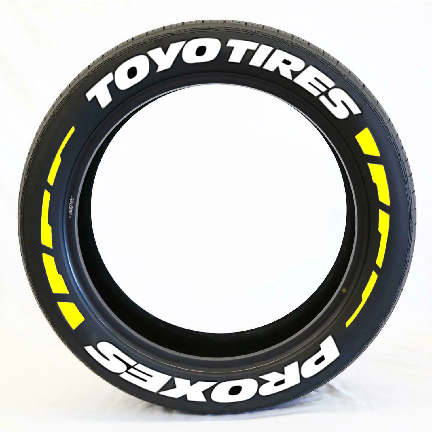 TOYO TIRES PROXES Sticker Tire Lettering 3D Car Tire Letters With Transfer Film For Auto Motorcycle