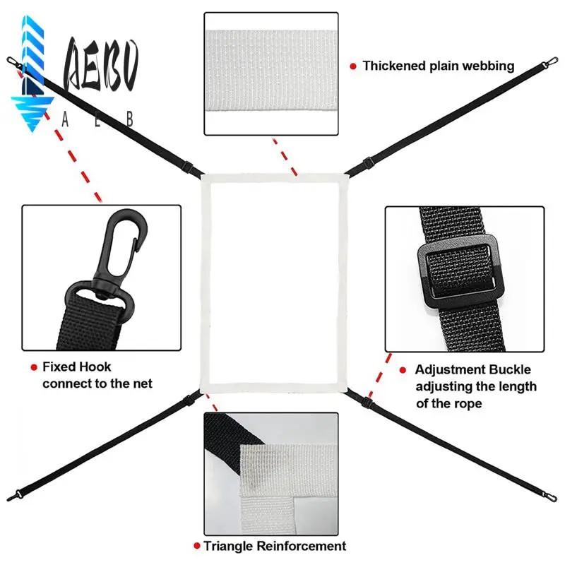 

AEB0-Softball Target Net Практика метания и удара с точностью, для сеток для ног 6X6,7X7 или 8X8