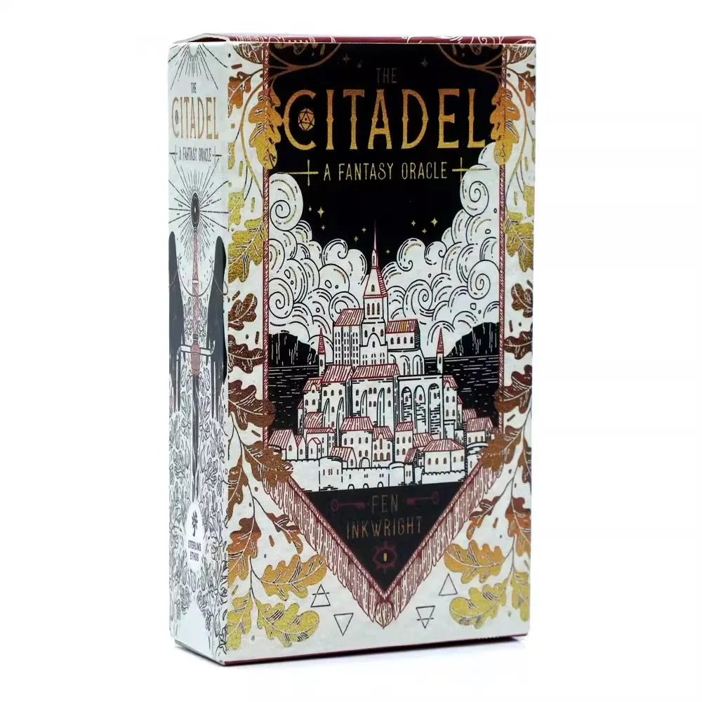

Citadel Oracle Deck 60 Pcs Oracle Cards 10.3*6cm A Truly Unique Combination of Storytelling and Cartomancy