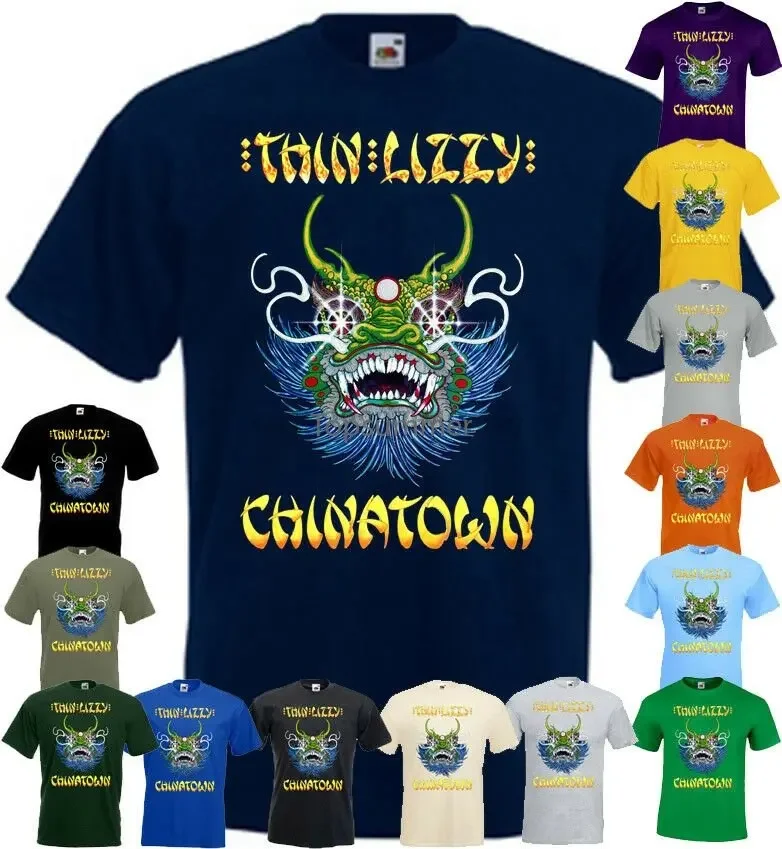 Thin Lizzy Chinatown V11 T Shirt Hard Rock All Colors All Sizes S 5Xl