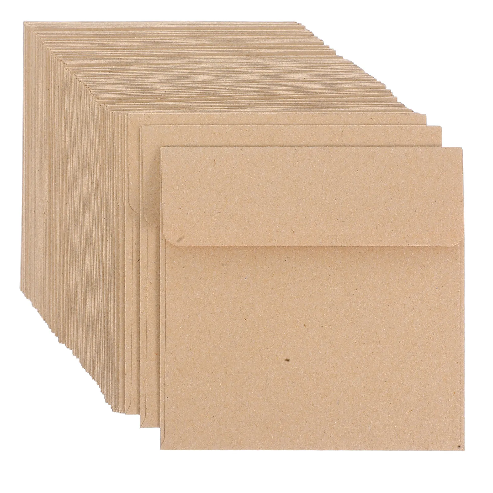 

100Pcs Kraft Envelopes Small Packets Multipurpose Coin Card Envelopes for Daily Life Keys Tiny Cards Packets Kraft Bags