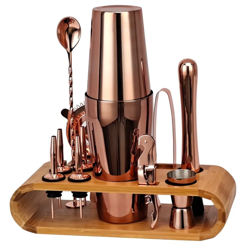 

Stainless steel mixer set, cocktail mixer cup 12-piece set