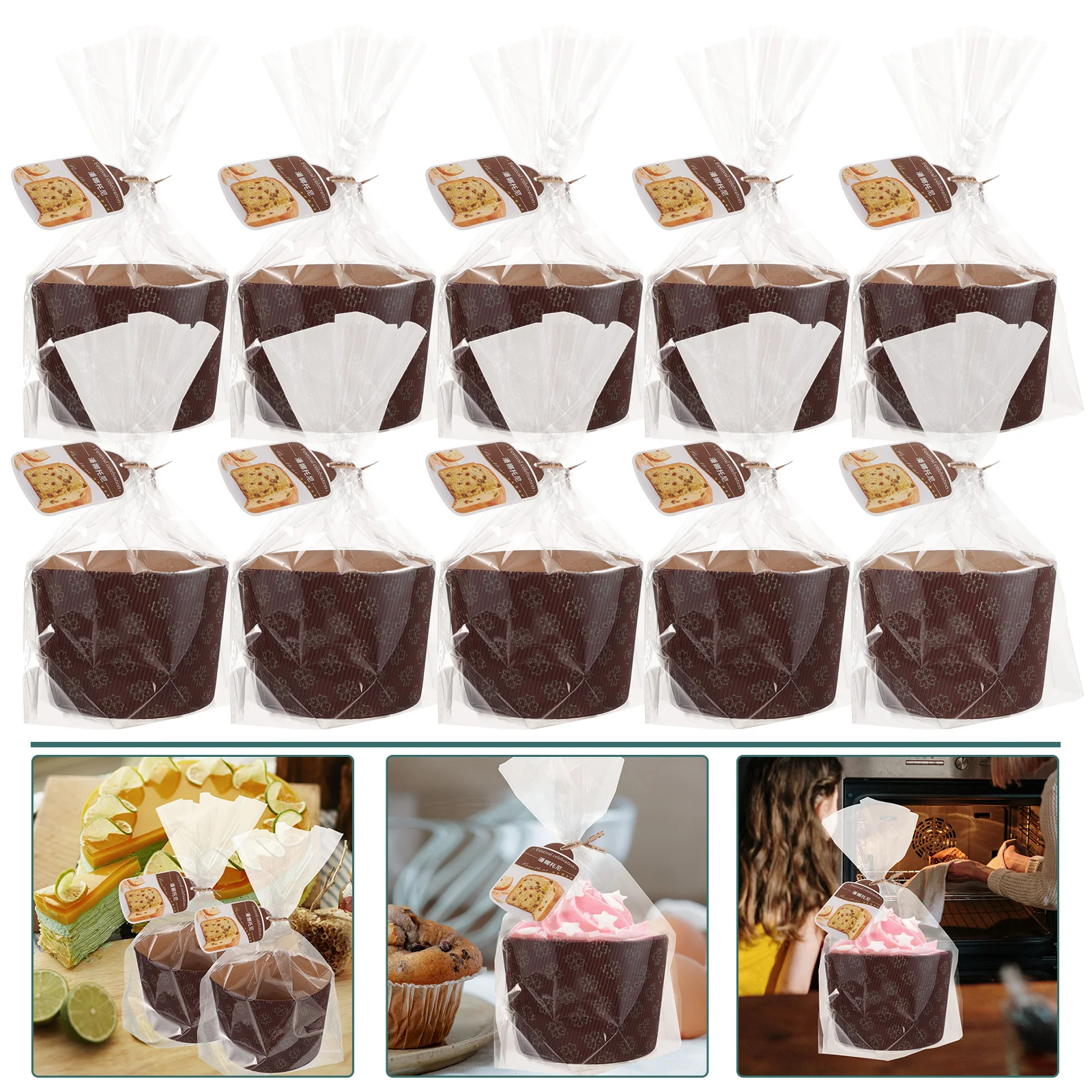 

1 set 1 Set Cupcake Baking Cups Muffin Liners Paper Dessert Cases Oil Resistant Colorfast Party Favors Wedding Decor Rainbow