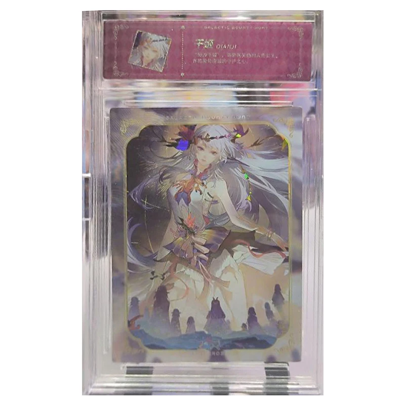 Anime Goddess Story Rare MR ZR Refraction Game Collectible Cards Kafka Hatsune Miku Yuuki Asuna Toys for boys Birthday Present