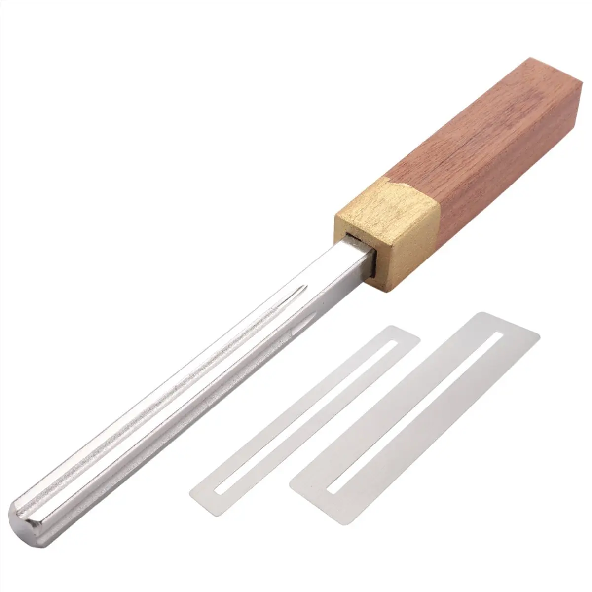 【CYBER MONDAY】Guitar Fret Crowning File,Fret File,Fret End Rounded Tool,Three Radius Slot&File,Multi-Function Guitar Fret Tools